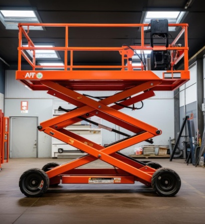 25719.jpg ножничный подъемник в производстве